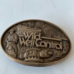 Wild Well Control belt buckle 2013-2014
Solid Bronze
